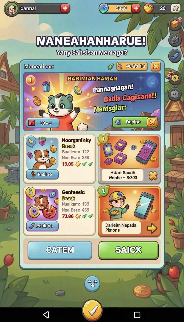 Galeri pratinjau visual wg87 build APK resmi terbaru